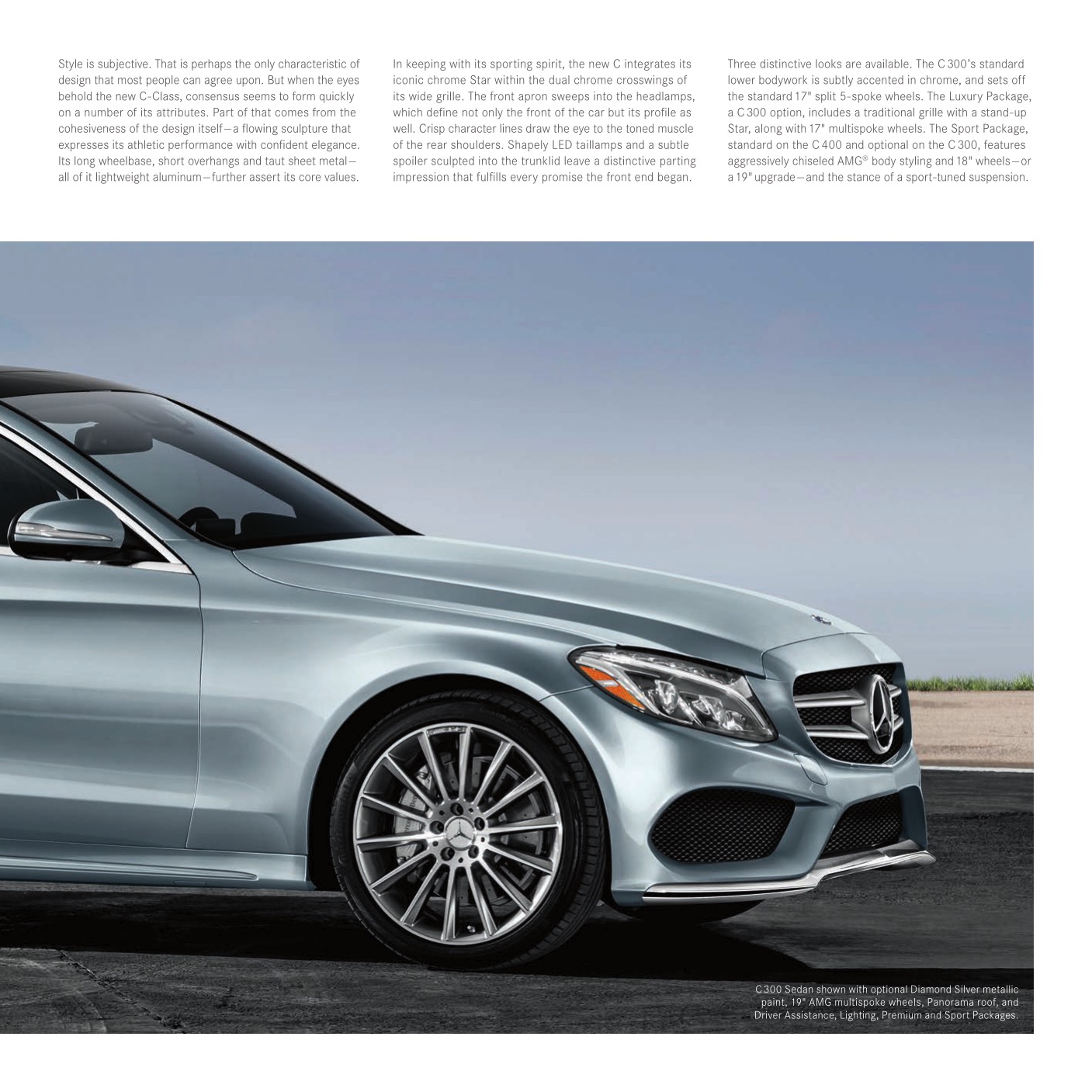 2015 Mercedes-Benz C-Class Brochure Page 19